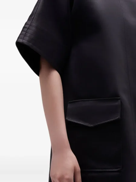 Κοστούμι μίνι φόρεμα Ganni μαύρο