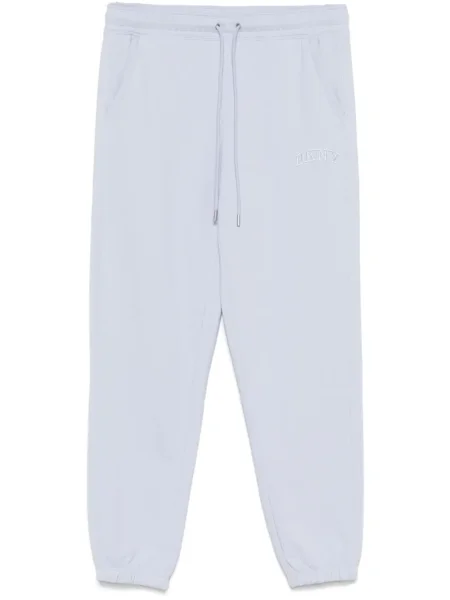 Pantaloni Dkny cu broderie alergare albastru