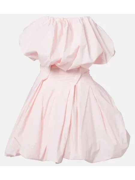 Rochie Magda Butrym plisată de costum roz