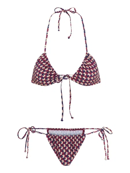 LSCN by LASCANA Bikini kremna / mornarska bordo