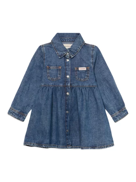 Calvin Klein Jeans Haljina traper plavi