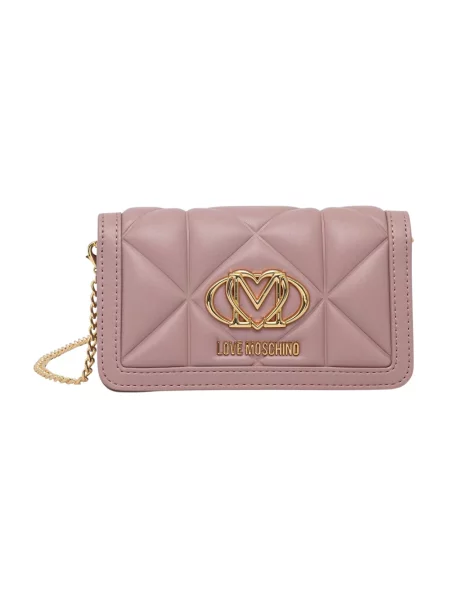 Love Moschino portfel różowy