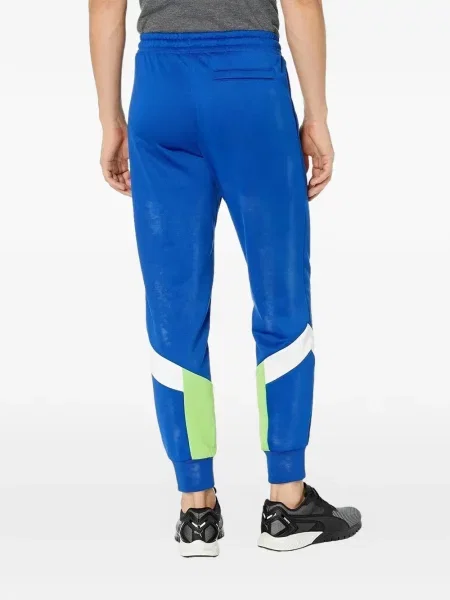 Pantaloni Puma alergare albastru
