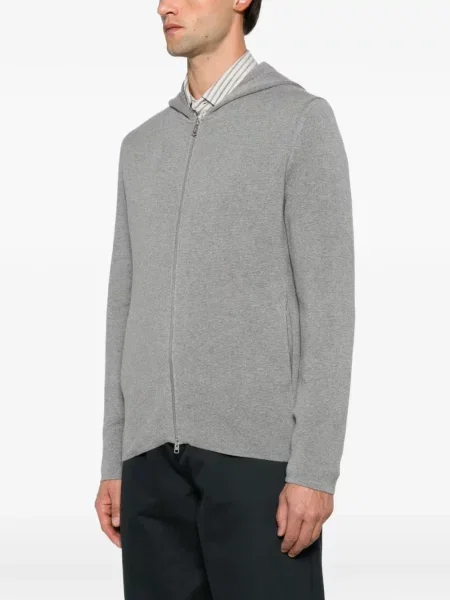 Cardigan Marc O'polo cu glugă gri