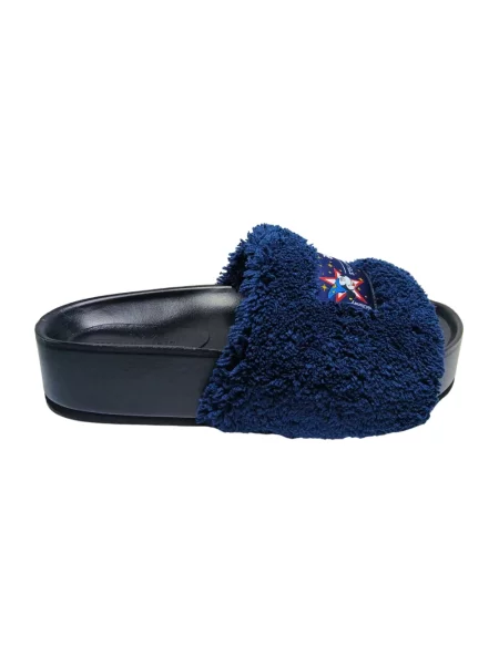 Klapki Stella Mccartney niebieskie