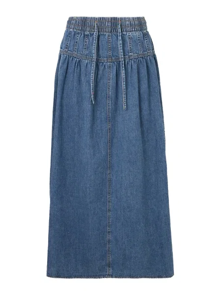 ONLY Fustă ONLLyra denim albastru