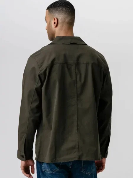Cămașă Teeshoppen din țesătură twill