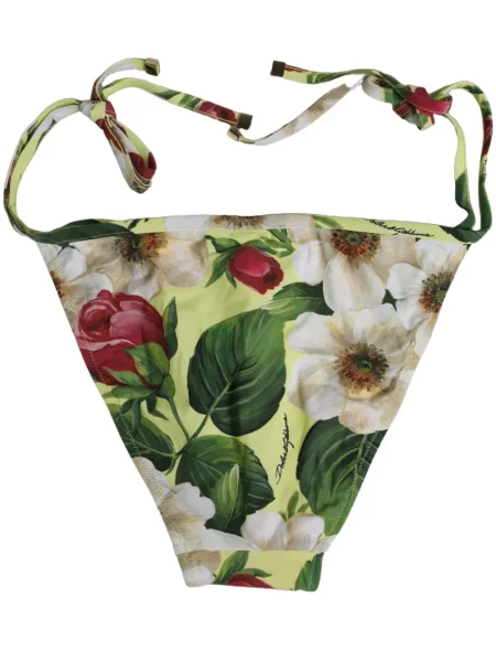 Φλοράλ μπικίνι Dolce & Gabbana με σχέδιο κίτρινο