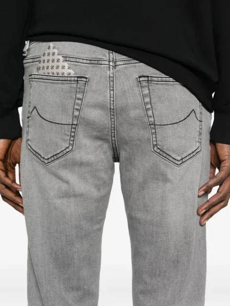 Blugi Manuel Ritz cu 5 buzunare gri