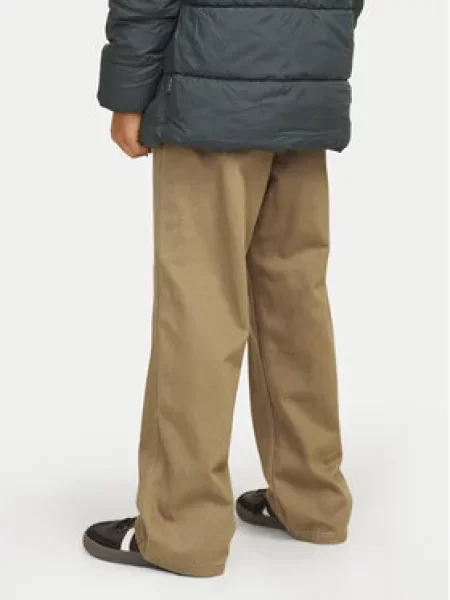 Jack & Jones Junior Medžiaginės kelnės Alex ruda