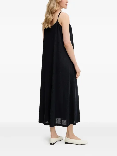 Rochie midi Marc O'polo plisată până la genunchi de costum negru