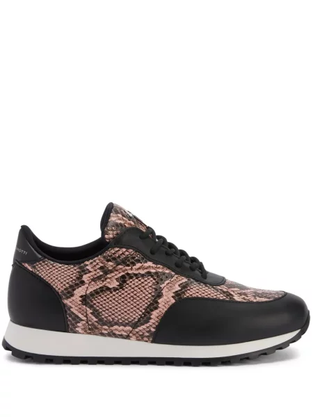 Sneakerși Giuseppe Zanotti din piele negru