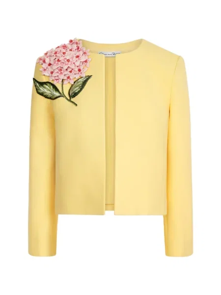 Geacă Oscar De La Renta galben