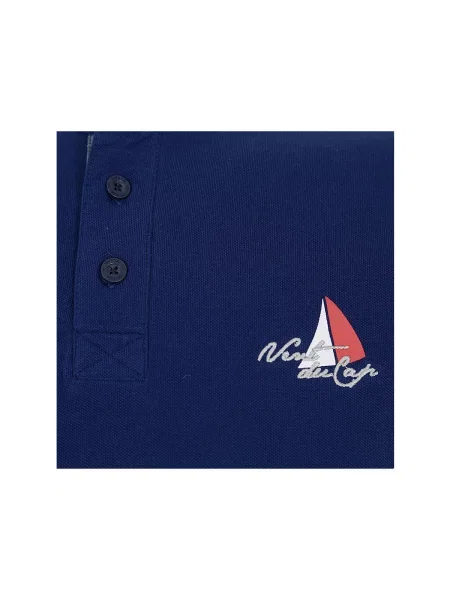 Polo majica Vent Du Cap plava