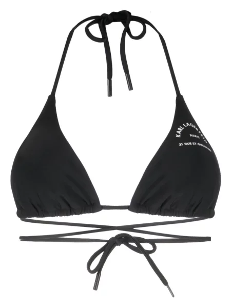 Bikini Karl Lagerfeld negru