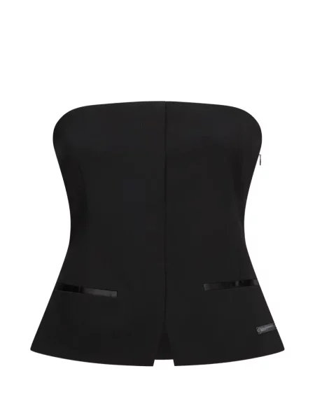 Top Karl Lagerfeld Jeans čierna