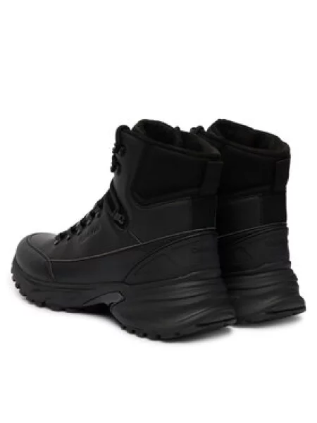 Calvin Klein Bakancs Hike Runner Mid Laceup Lth fekete