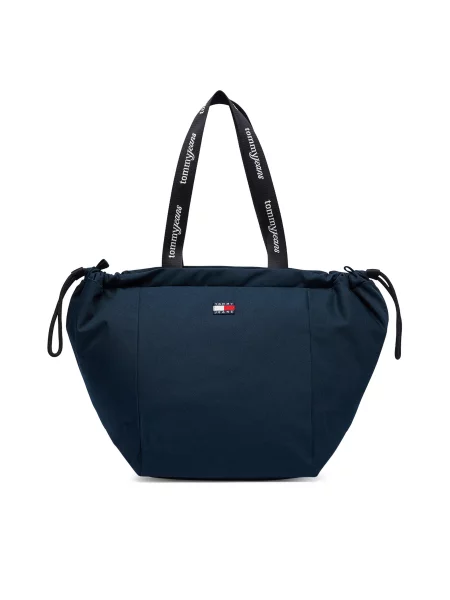 Tommy Jeans Τσάντα Tjw Ess Daily Tote Σκούρο μπλε