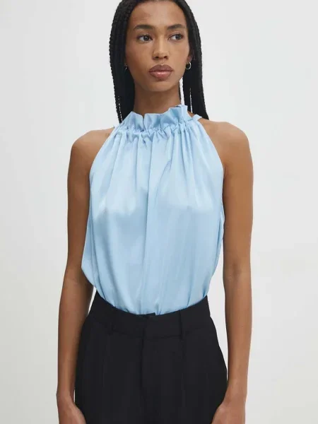 Блуза Answear Lab синьо