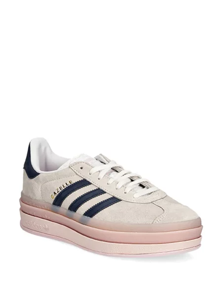 Prugaste kratke hlače Adidas crna