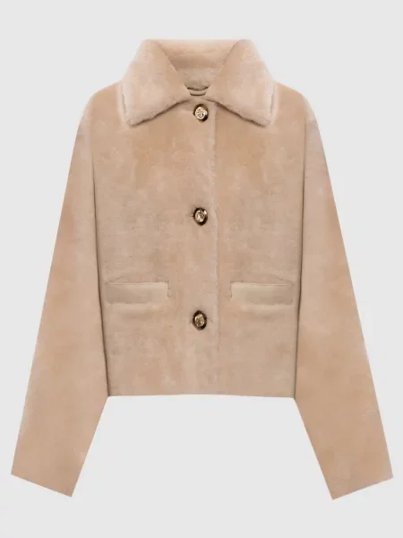 Дублянка з ширлінгу Babe Pay Pls бежева