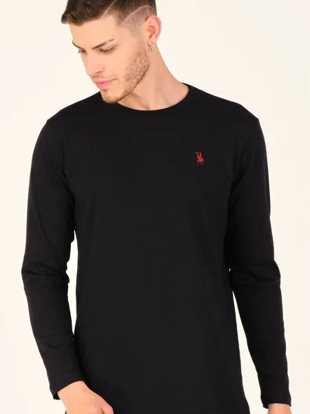 Majica z dolgimi rokavi Dewberry z dolgimi rokavi črna