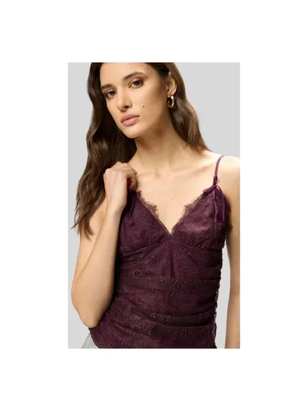 Top Pinko fioletowy
