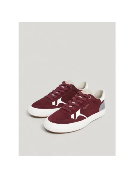 Sneakersy Pepe Jeans zamszowe