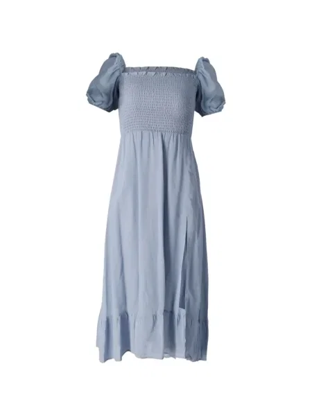 Rochie midi Reformation până la genunchi de costum albastru