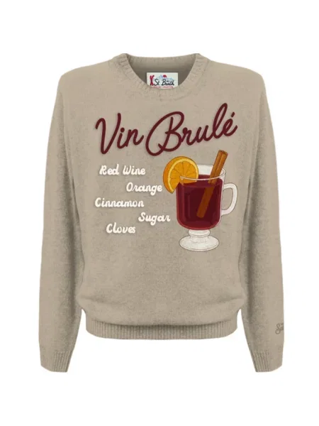 Sweter Saint Barth szary