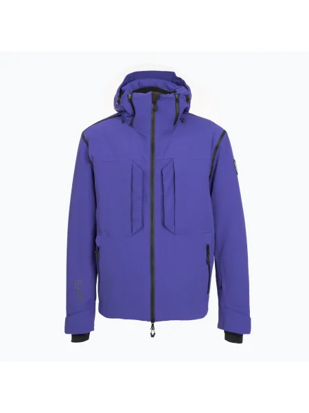 Geacă de schi pentru bărbați Emporio Armani Ski Cortina Fashion Toray clematis blue albastru
