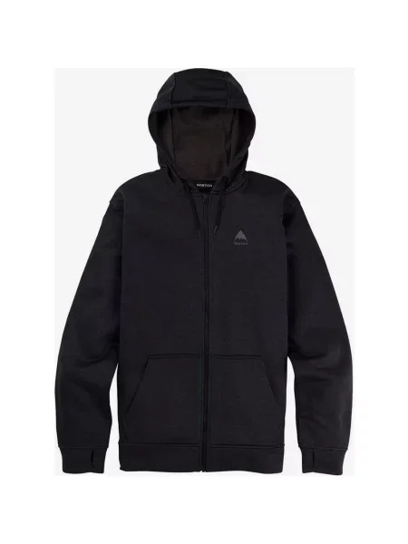 Bluza z kapturem i zamkiem błyskawicznym Burton Oak S czarna