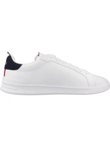 Sneakersy Ralph Lauren Court skórzane białe