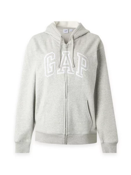 Gap Tall Mikina HERITAGE šedá bílá