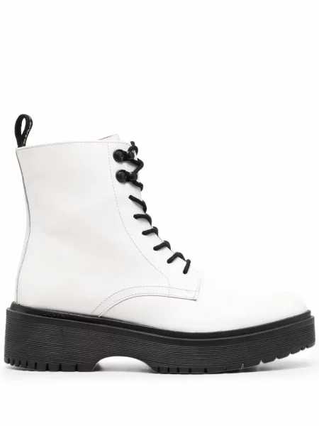Botine Levi's® cu platformă alb