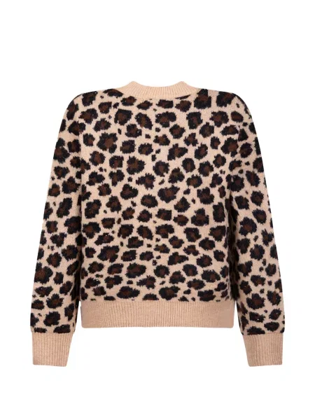 Cardigan Derhy cu imagine cu model leopard