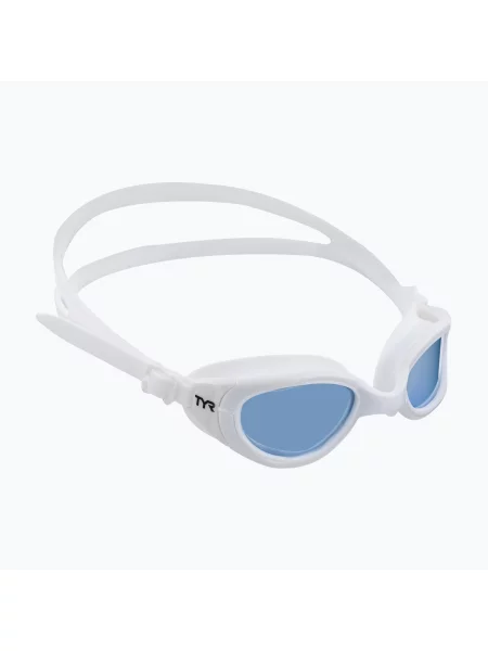 Okulary do pływania TYR Special Ops Polarized Non-Mirrored white/blue białe
