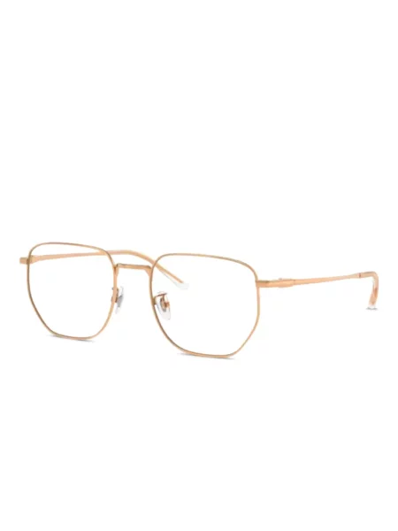 Ochelari de soare Ray-ban cu imprimeu geometric auriu