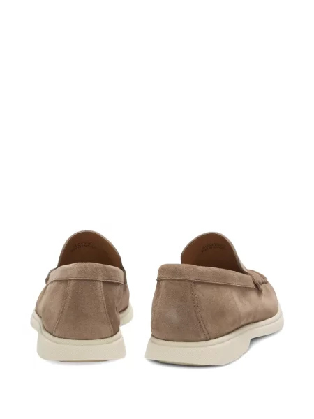 Pantofi loafer Boss din piele de căprioară