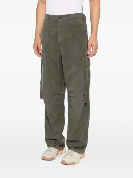 Cargo hlače Fendi s camo uzorkom zelena