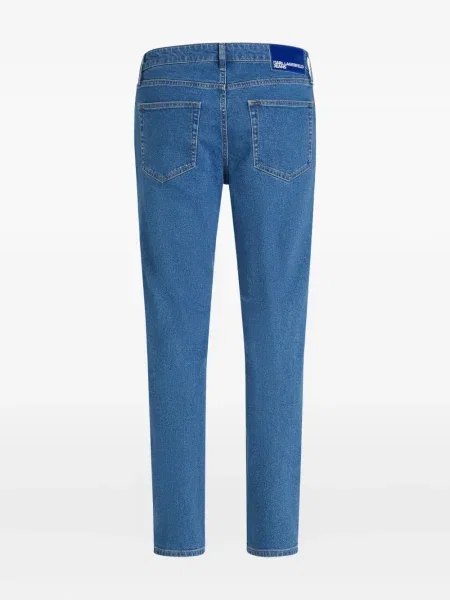 Blugi Karl Lagerfeld Jeans albastru