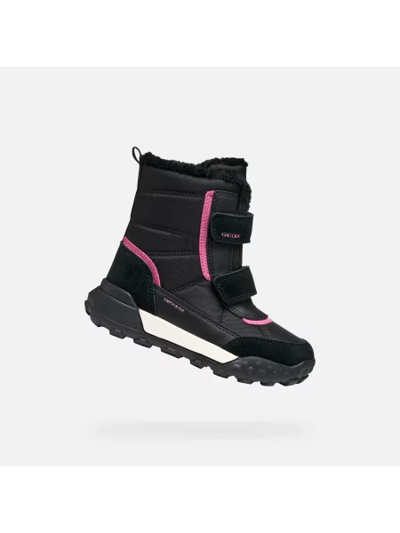 Kotníkové boty Geox černé