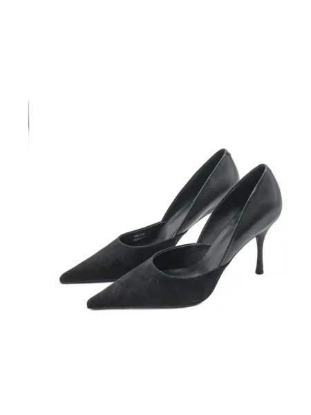 Czółenka Jeffrey Campbell skórzana czarna