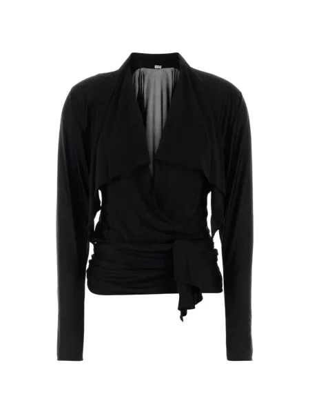 Top Balmain drapat negru