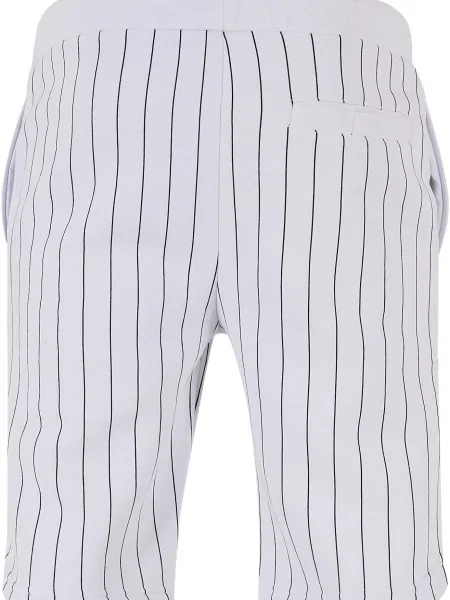 ROCAWEAR Nadrág sötétvörös / fekete fehér