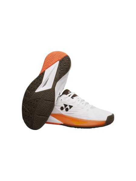 Pánske tenisové topánky YONEX Eclipson 5 white/brown biela