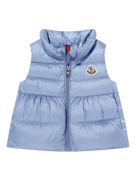 Kamizelka dziecięca Moncler Enfant niebieska