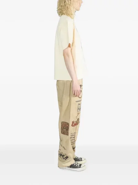 Pantaloni Samuel Zelig cu broderie