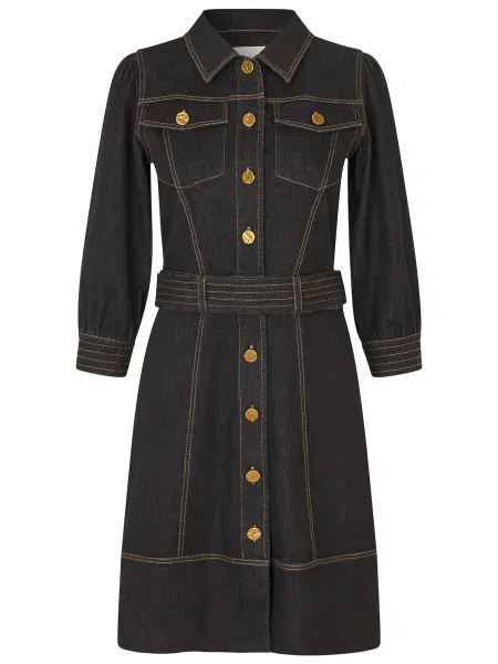 Dea Kudibal Rochie tip bluză Elodiedea închis albastru