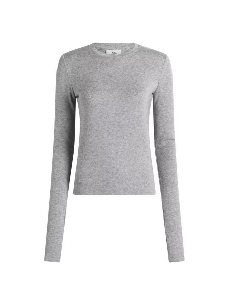 Top Sundayfruitmarket z długim rękawem szary